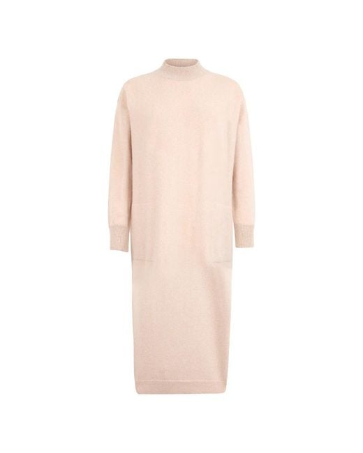 Peserico Pink Knitted Dresses