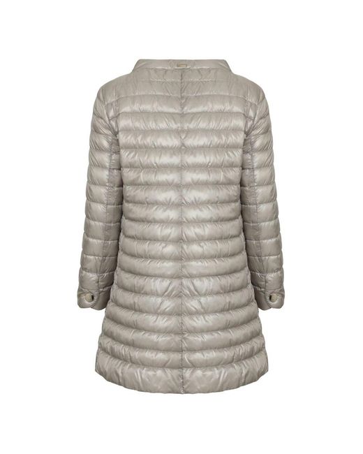 Down Coats di Herno in Gray