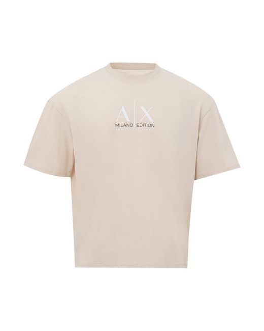Armani Exchange T-shirts in Natural für Herren