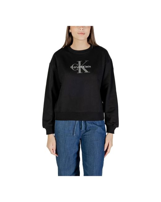 Calvin Klein Black Sweatshirts