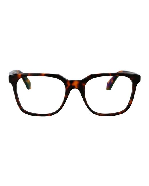 Off-White c/o Virgil Abloh Brown Glasses