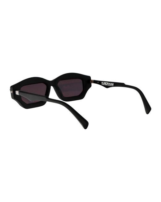 Kuboraum Stylische sonnenbrille maske q6 in Black für Herren