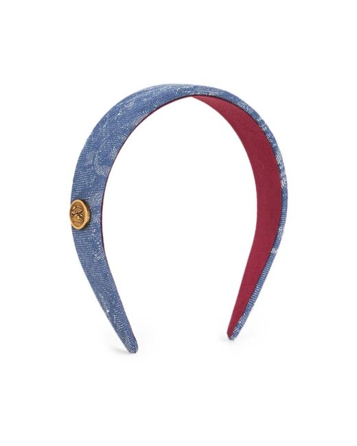 Etro Blue Hair Accessories