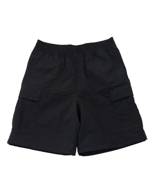 Carhartt Cargo-shorts aus schwarzem ripstop-nylon in Black für Herren
