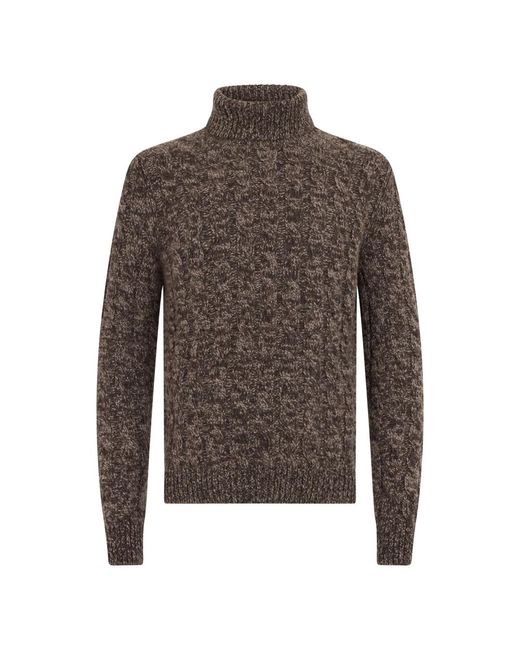 Turtlenecks Fedeli pour homme en coloris Brown