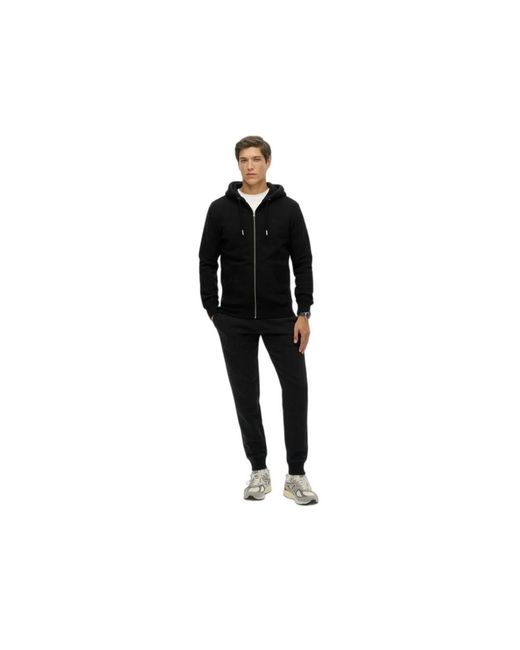Zip-Throughs Superdry de hombre de color Black