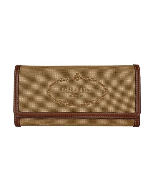 Prada Natural Wallets & Cardholders