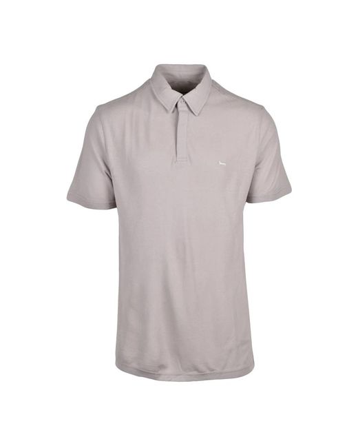 Harmont & Blaine Gray Polo Shirts for men