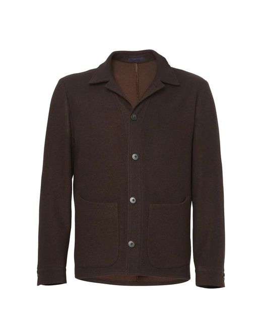 Light Jackets Franzese Collection de hombre de color Brown