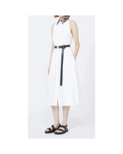 Max Mara White Shirt Dresses