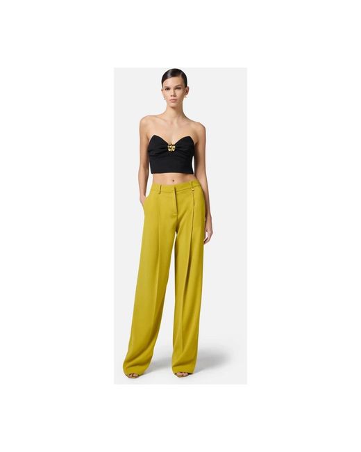 Elisabetta Franchi Blue Sleeveless Tops