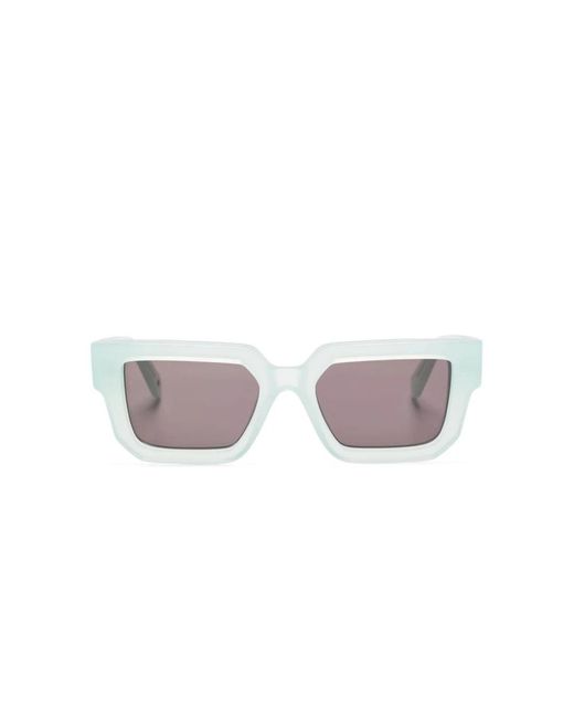 Off-White c/o Virgil Abloh Metallic Sunglasses