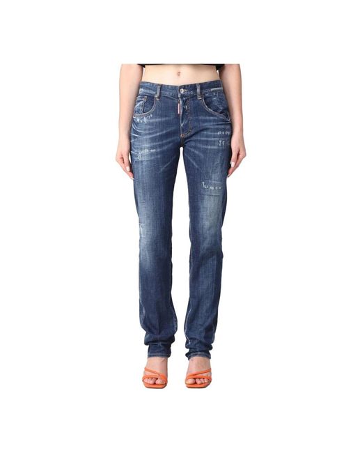 DSquared² Blue Slim Fit Jeans