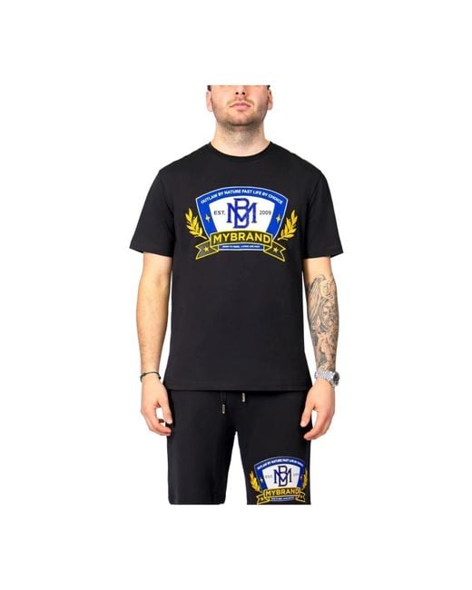 My Brand Baumwoll T-Shirt in Black für Herren
