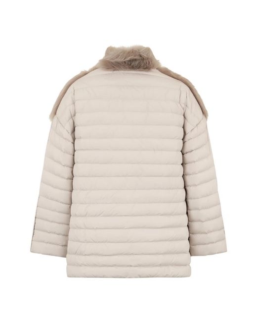 Moorer Brown Faux Fur & Shearling Jackets