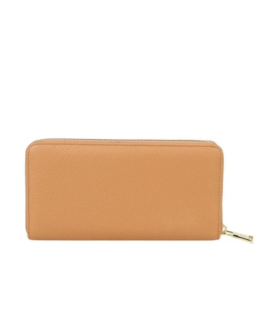Braccialini Natural Basic Zip Around Wallet