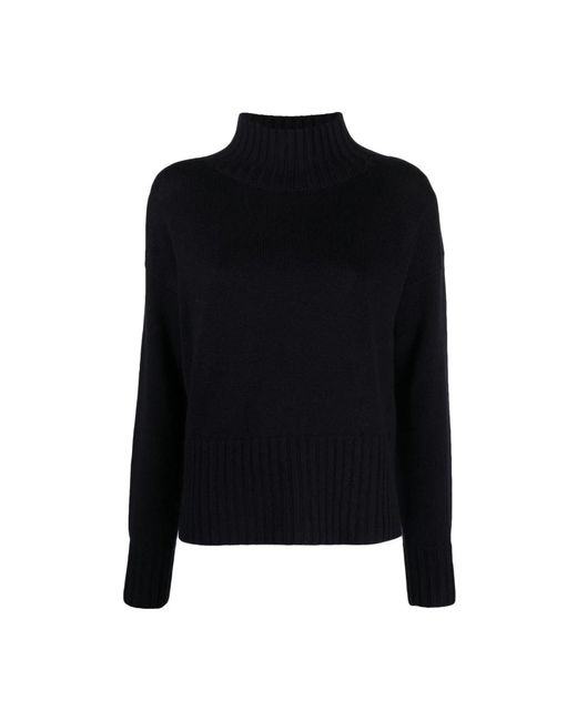 Drumohr Black Turtlenecks