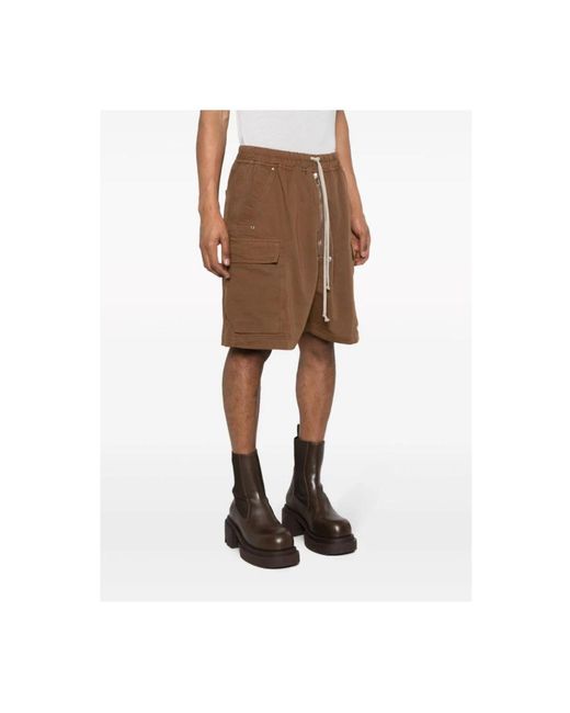 Shorts > casual shorts Rick Owens pour homme en coloris Brown