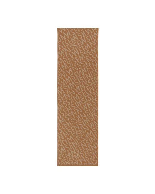 Twinset Brown Winter Scarves