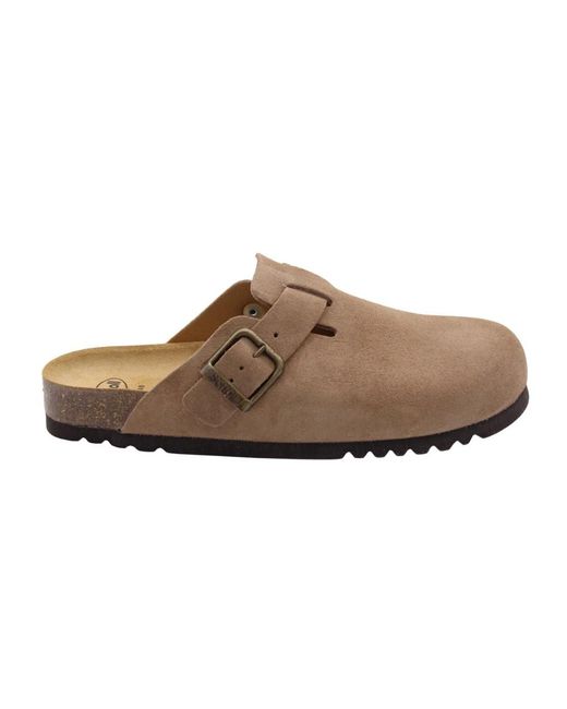 Scholl Slipper in Brown für Herren