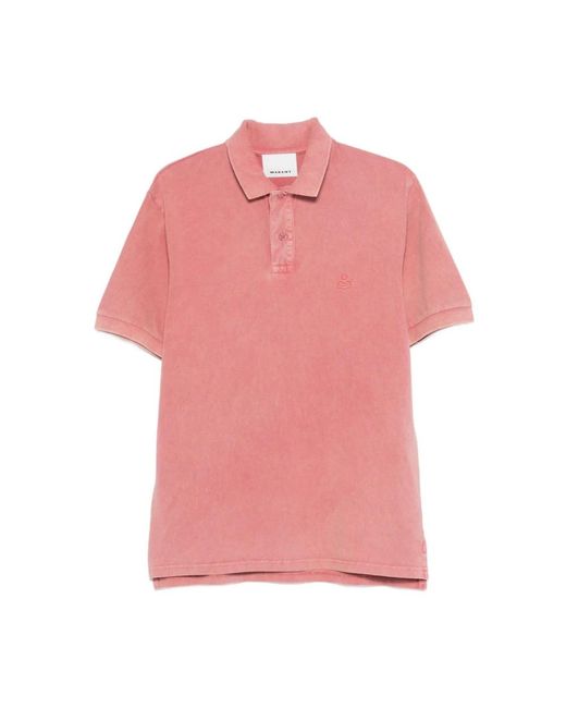 Isabel Marant Pink Polo Shirts for men