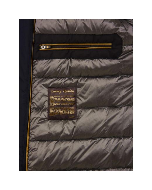 Moorer Stilvoller bas-tz u0402 mantel in Blue für Herren
