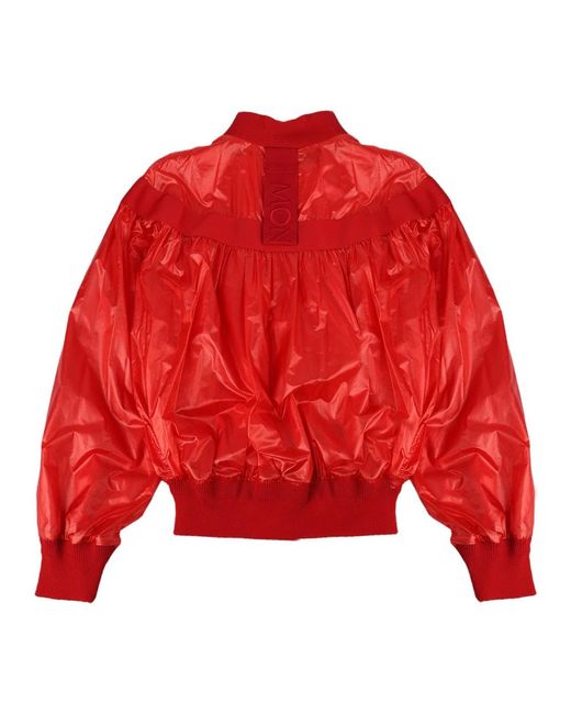 Moncler Red Bomber Jackets