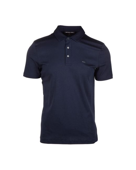 Michael Kors Blue Polo Shirts for men