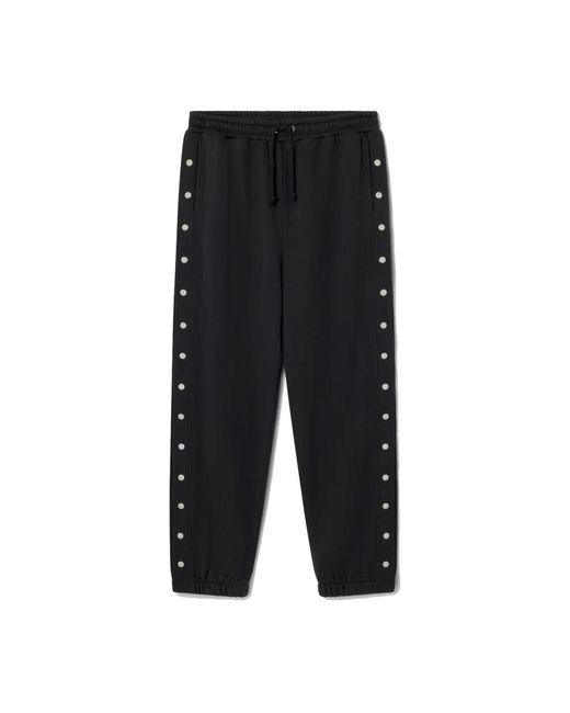 Carrera Black Straight Trousers for men