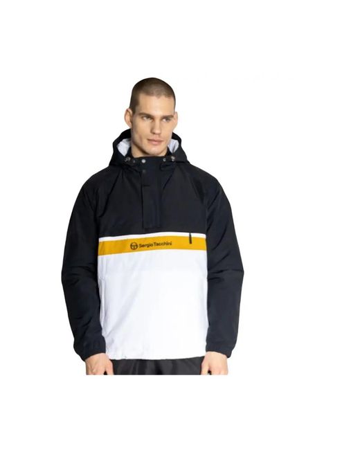 Sergio Tacchini Jassen ,Veelkleurig ,Neromon Coupe Vent in het Blue voor heren
