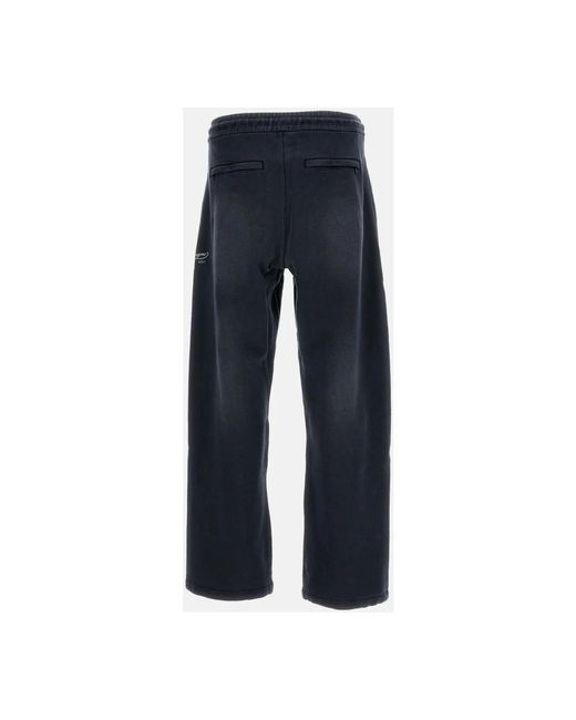 Wooyoungmi Blue Sweatpants for men