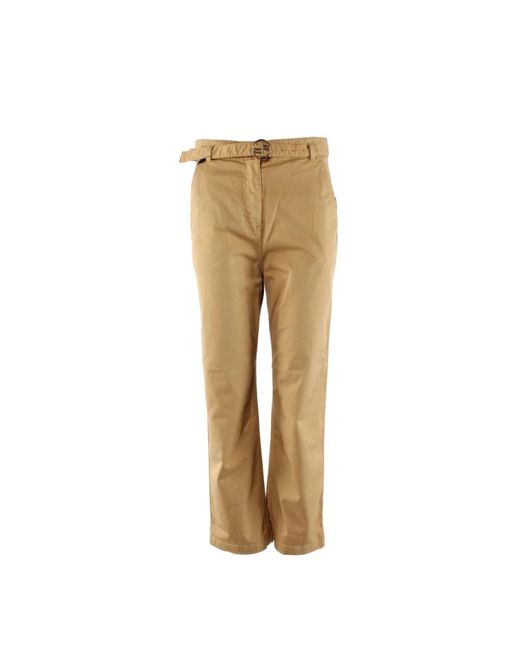 Pinko Natural Straight Trousers