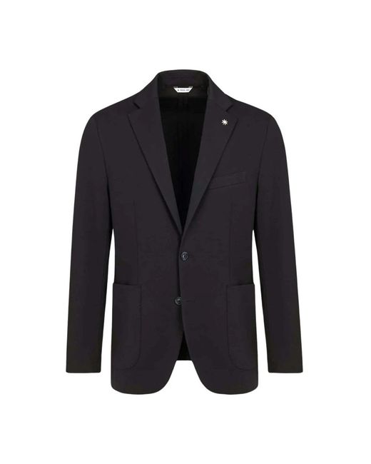Manuel Ritz Tweeknoops Blazer in het Blue voor heren