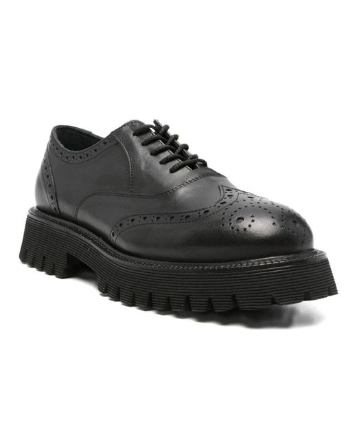 ADRIANNA FERETTI Black Laced Shoes