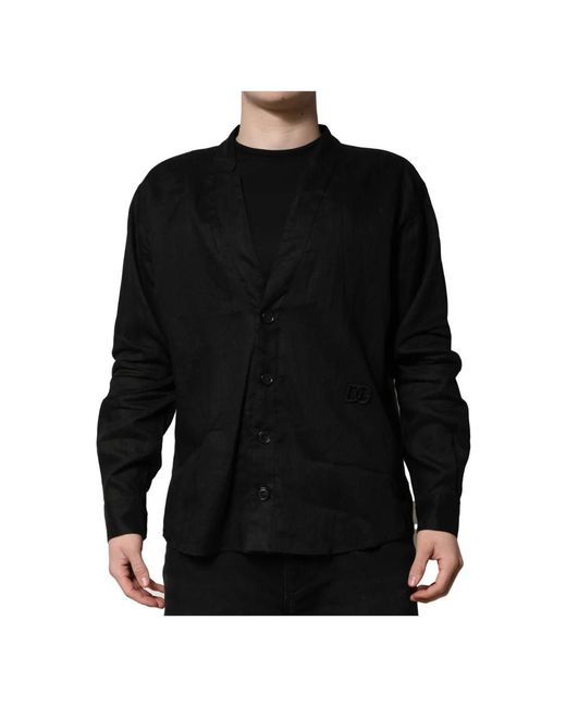 Dolce & Gabbana Black Casual Shirts for men