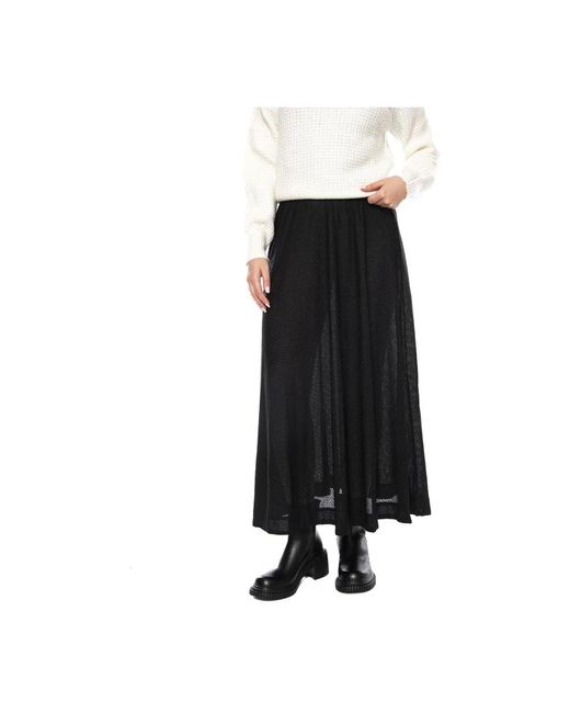 Maxi Skirts Minimum de color Black