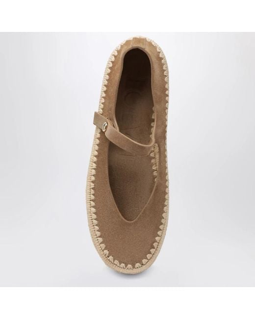 Loewe Natural Ballerina Shoes