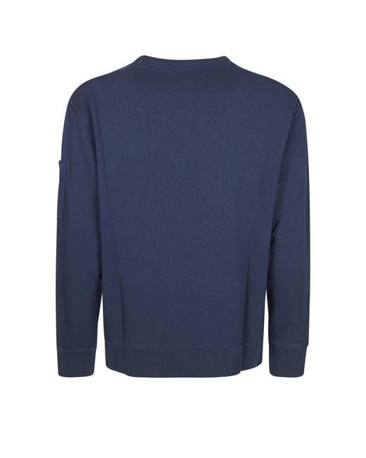 C P Company Blue Sweatshirts for men