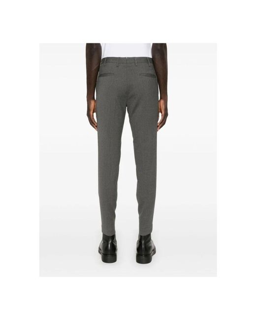 Incotex Gray Suit Trousers for men