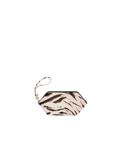 Clutches di Ganni in Metallic