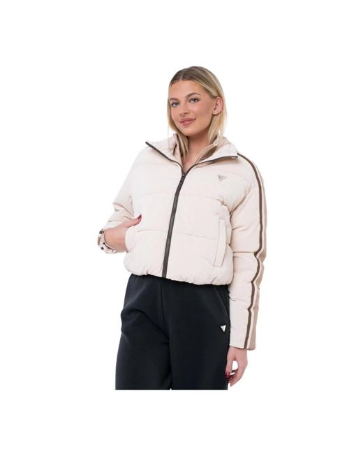 Guess White Steppjacke