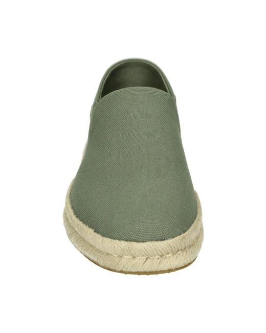 TOMS Schoenen ,Groen ,Linnen Groene Instappers Santiago in het Green voor heren