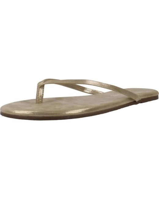 TKEES Brown Glitters Flip Flop
