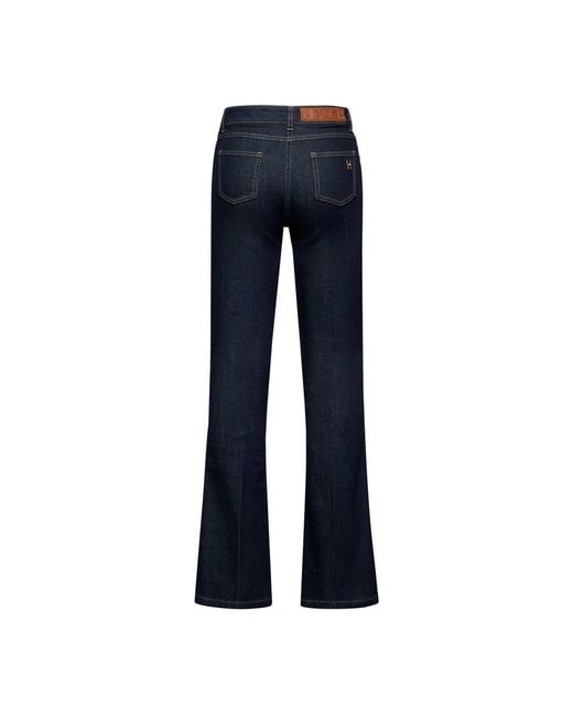 Silvian Heach Boot-Cut Jeans in het Blue
