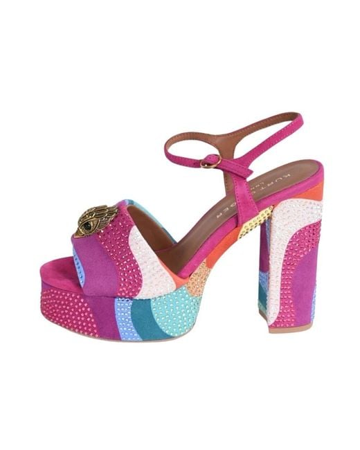 Kurt Geiger Pink High Heel Sandals
