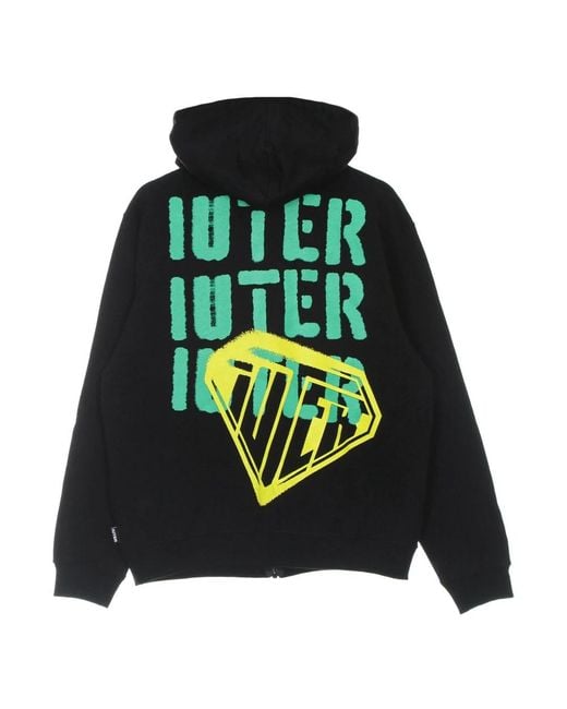 Iuter Black Zip-Throughs for men