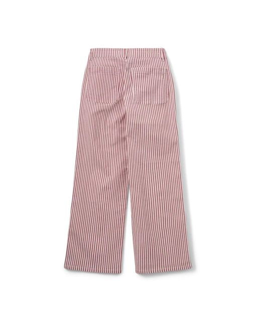 Sofie Schnoor Purple Wide Trousers