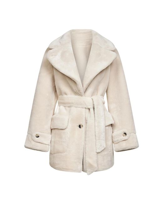 Urbancode Natural Faux Fur & Shearling Jackets