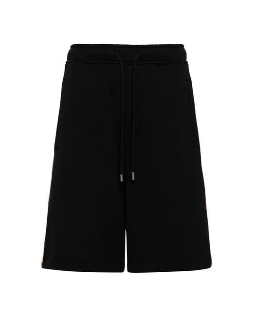 Lanvin Black Casual Shorts for men