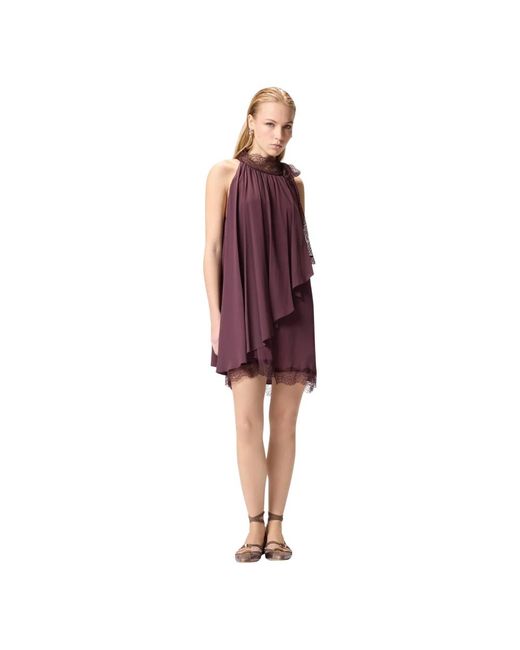 Pinko Red Short Dresses